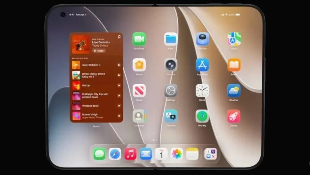 Katlanabilir iPhone’un videosu ortaya çıktı: İşte tasarımı