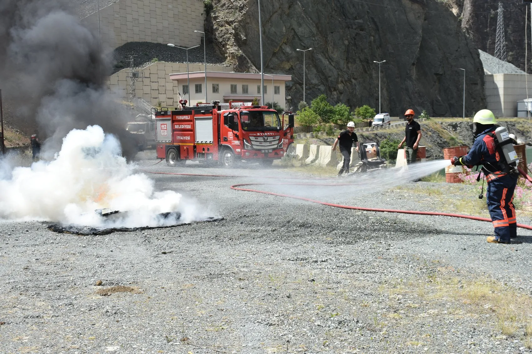 Artvin Barajı’nda nefes kesen kurtarma operasyonu