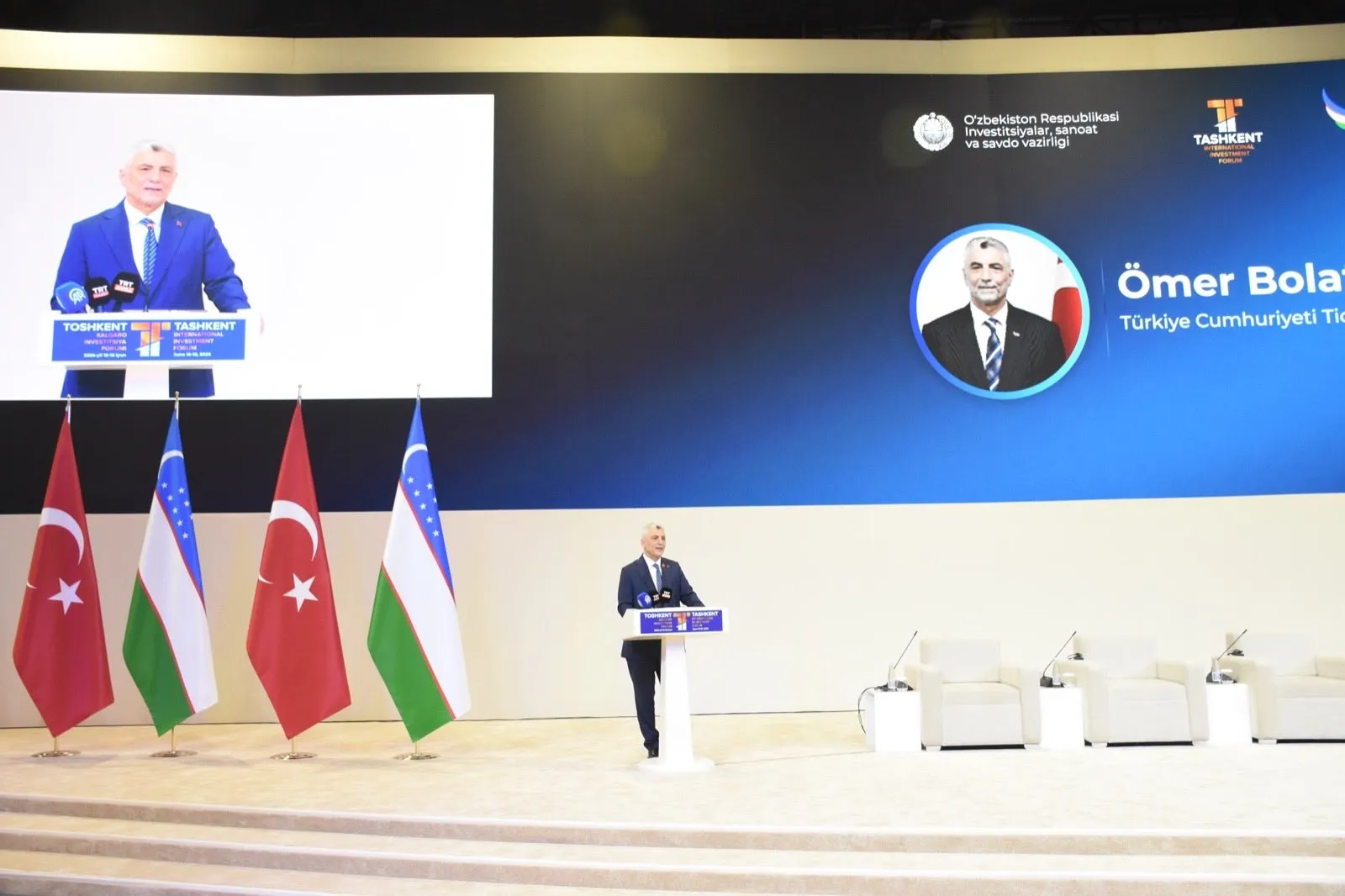 Türkiye ve Özbekistan arasında yeni yatırım dönemi başladı