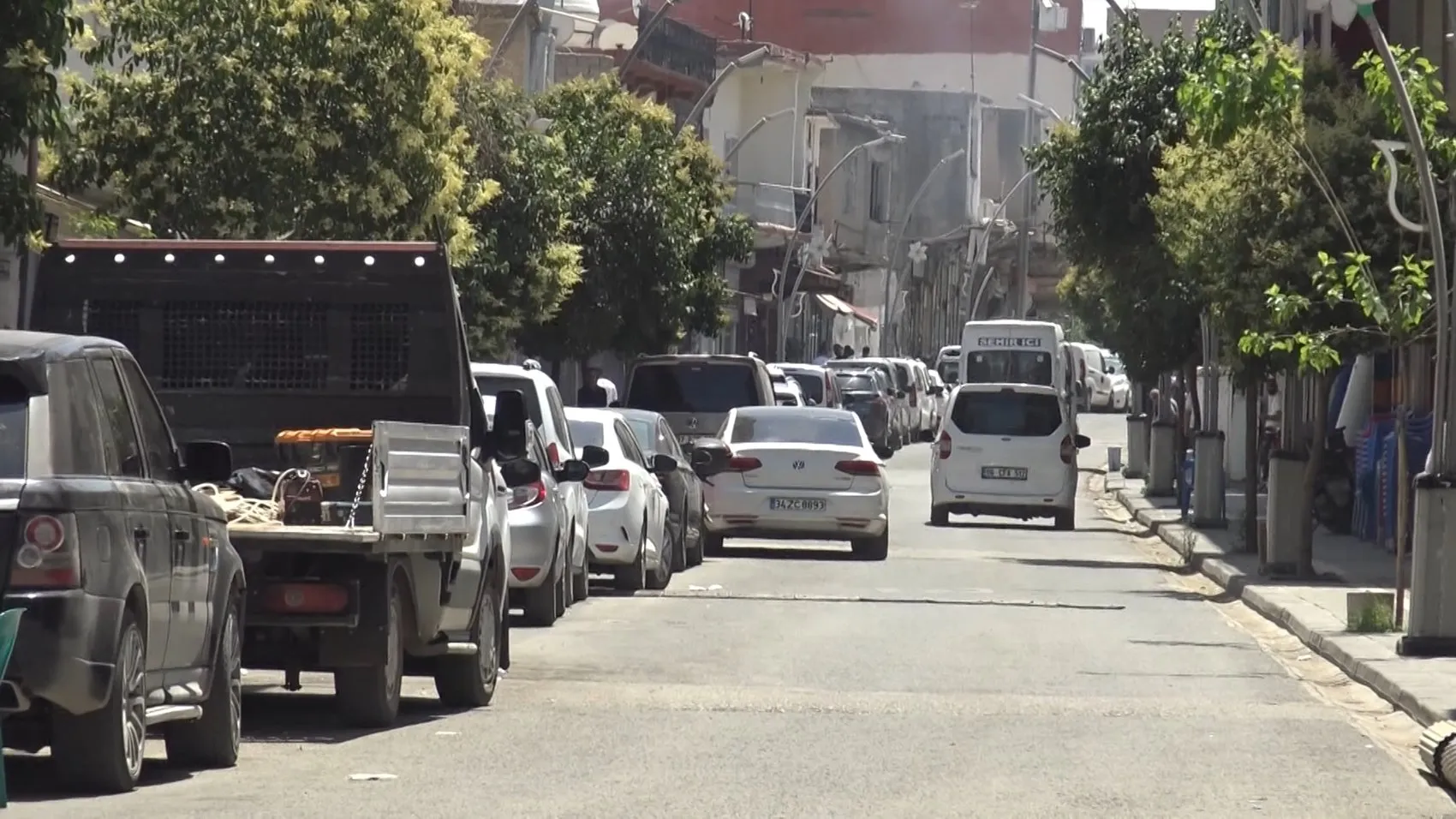 Cizre'de hayat durdu Termometreler 46 dereceyi gördü