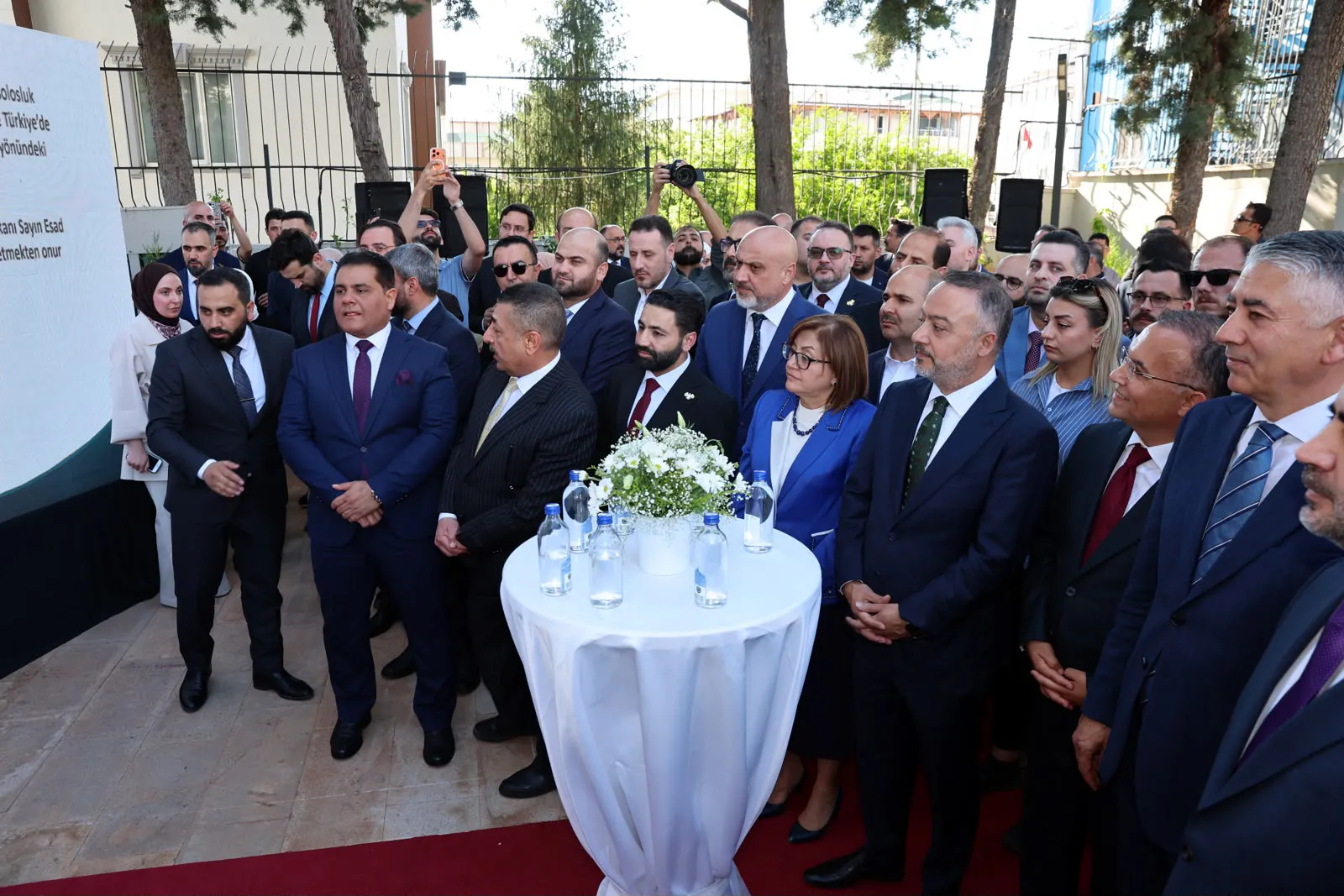 Suriye Gaziantep Başkonsolosluğu 15 yıl aradan sonra tekrar hizmete girdi