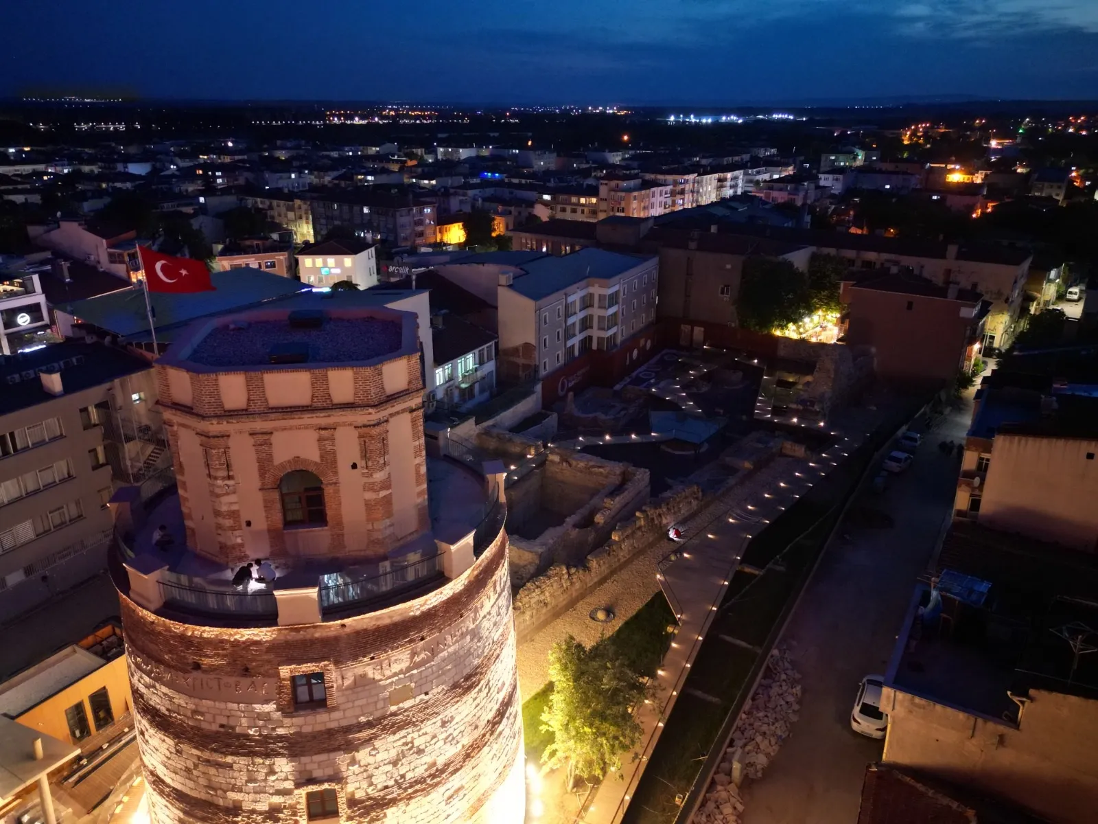 Edirne’nin tarihi Makedonya Saat Kulesi kapılarını yeniden açtı