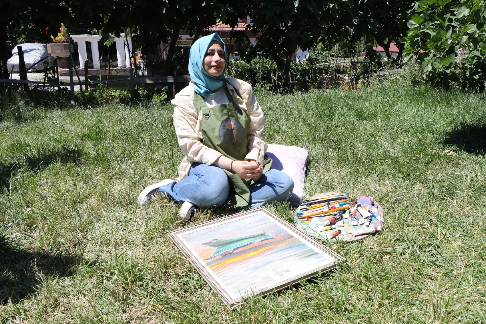 Ölümün kıyısından resimle döndü