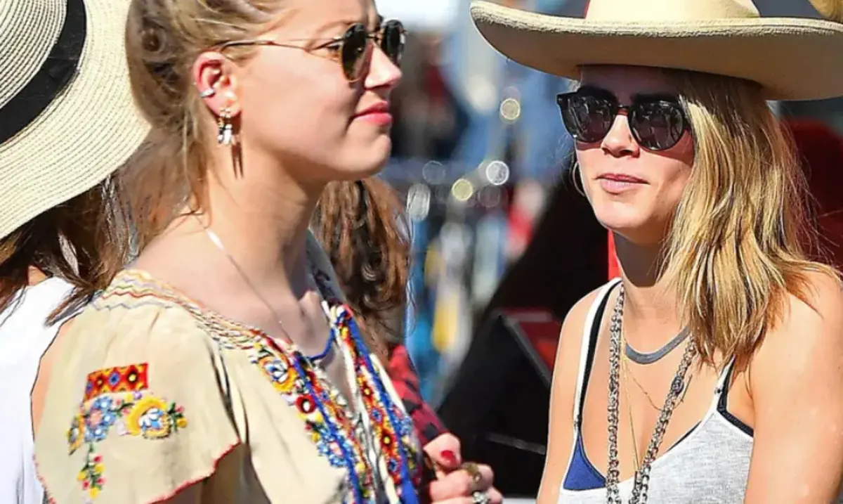 Amber Heard ve Cara Delevingne öpüşme görüntüleri konuşulmuştu! Yıllar sonra itiraf 3