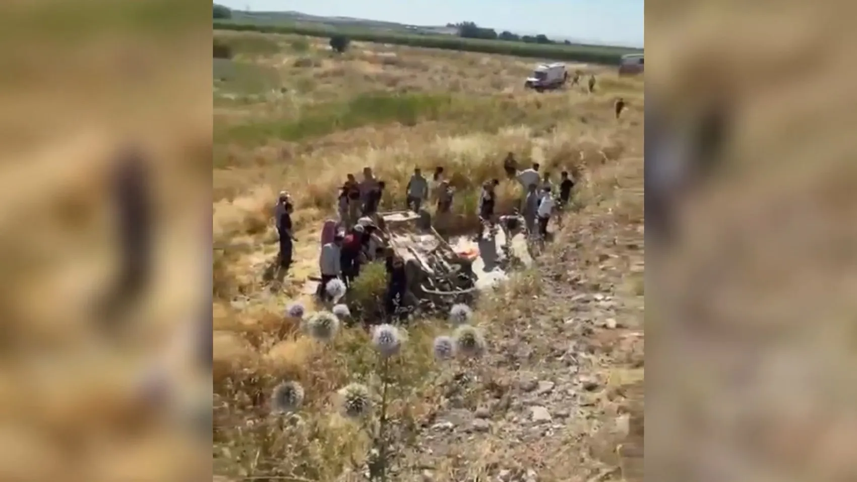 Şanlıurfa Bozova yolunda trafik kazası 1 ölü 4 yaralı