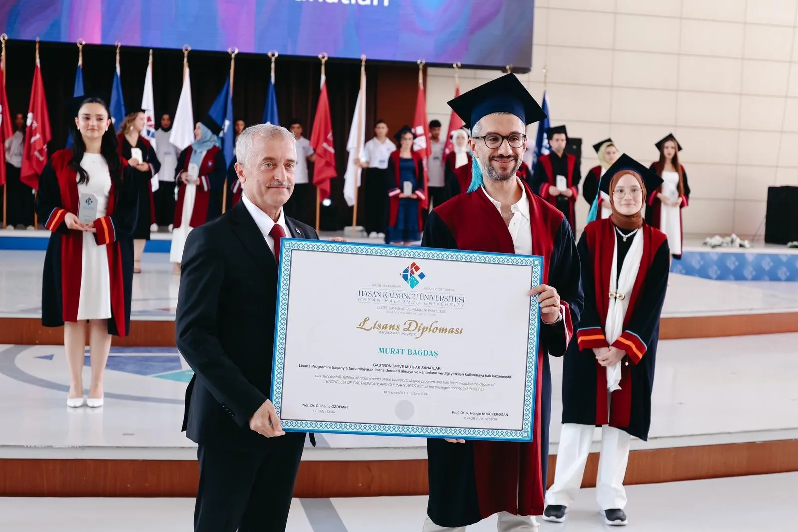 Hasan Kalyoncu Üniversitesi mezunları iş dünyasına adım attı