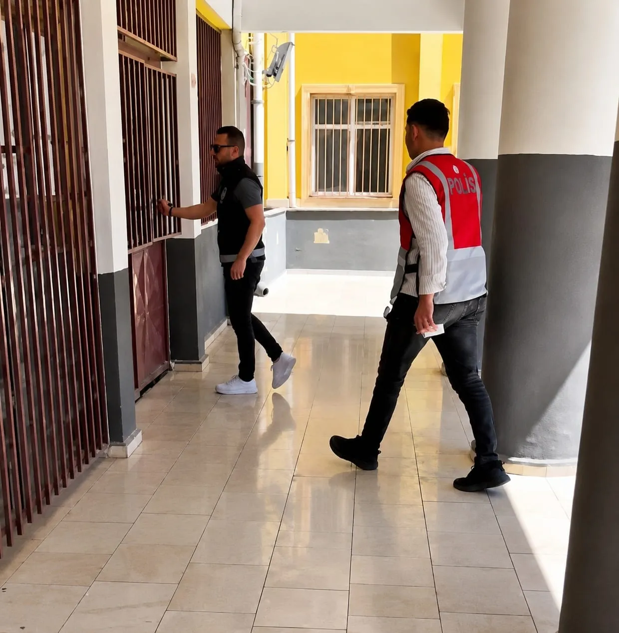 Şanlıurfa’da sınav stresi yaşayan öğrencilere polis desteği