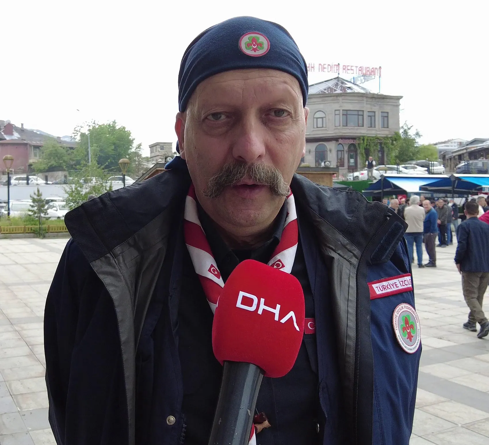 İzci lideri Nuri Karslı son yolculuğuna uğurlandı