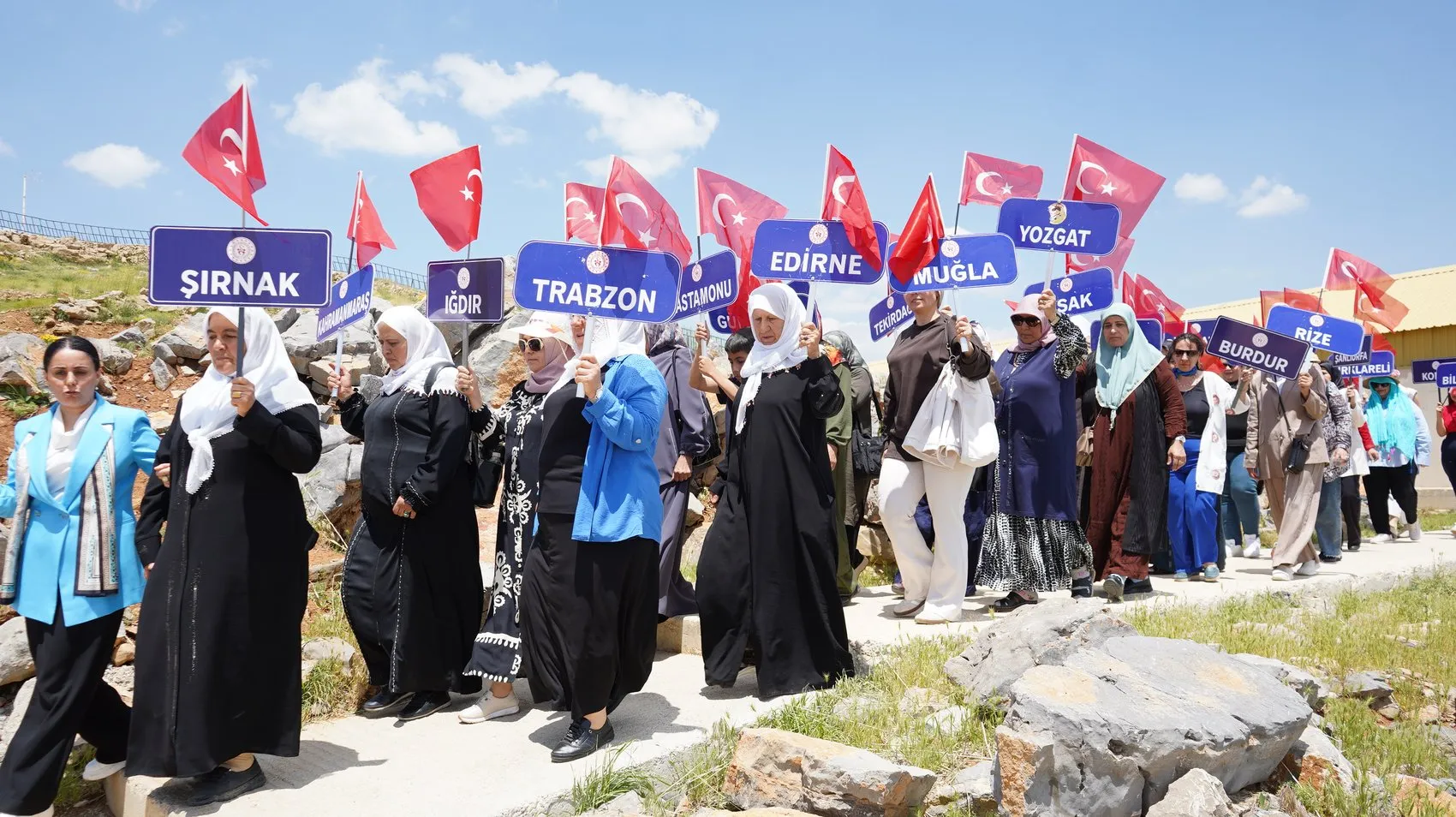 Cudi Dağı’nda 81 ilin katılımıyla birlik mesajı verildi