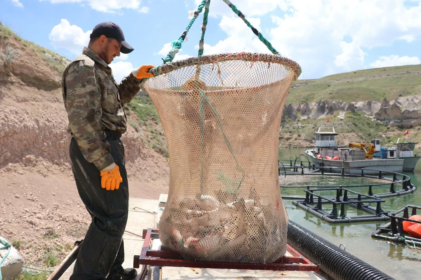 İç Anadolu'dan dünyaya somon ihracatı