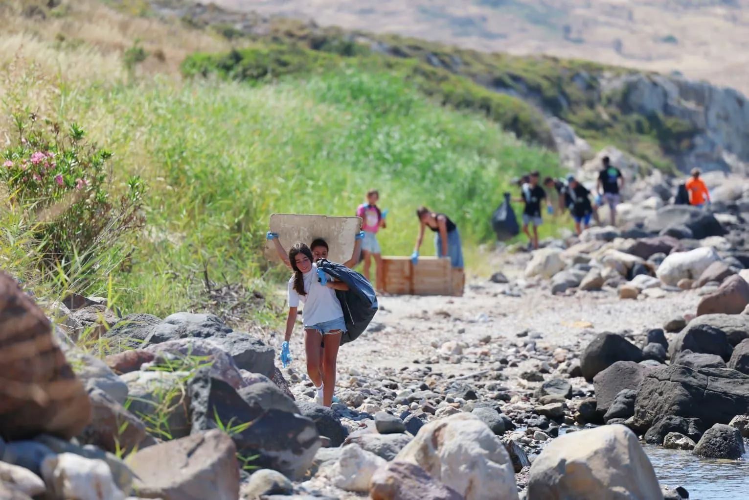 Çağla Kubat rüzgar sörfü tesislerini doğa dostuna dönüştürdü