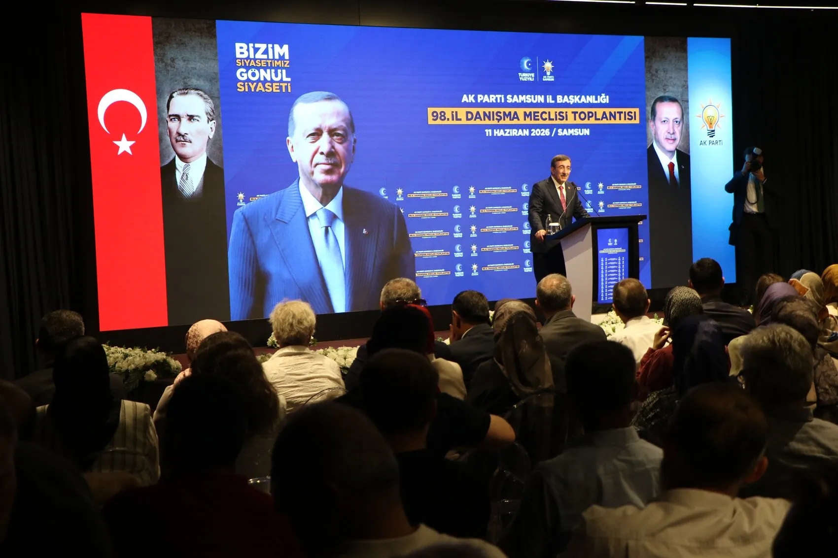 Cevdet Yılmaz Samsun’da Türkiye’nin ekonomik büyüme rakamlarını paylaştı