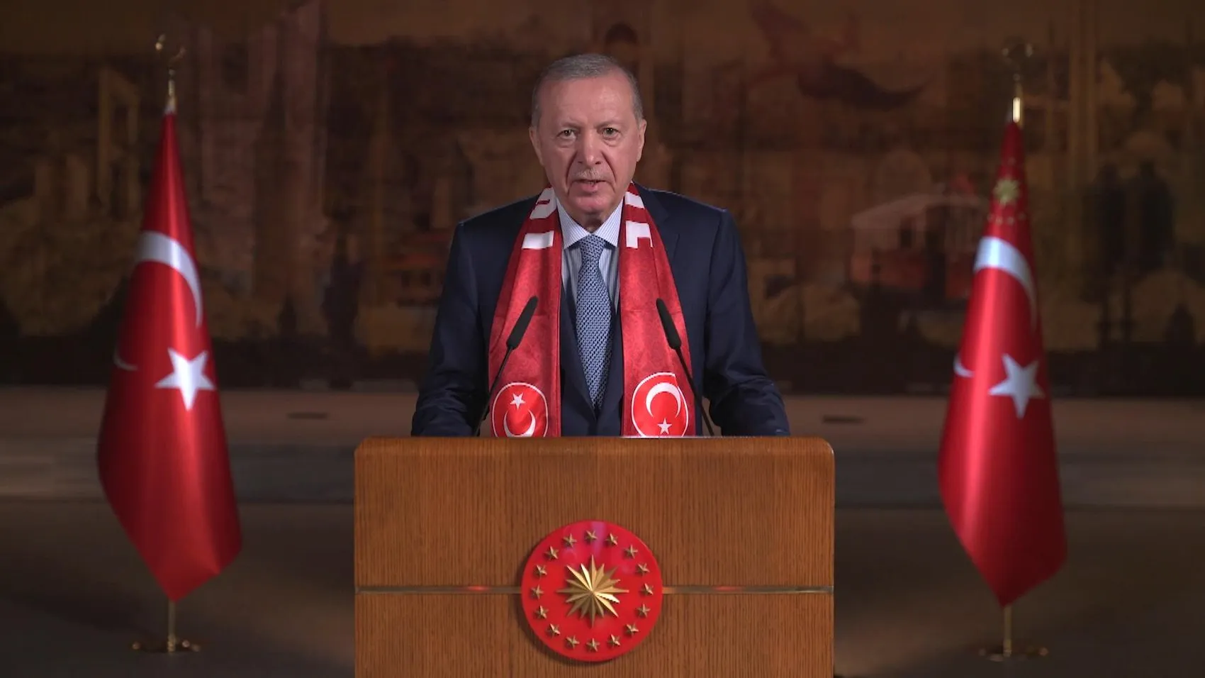 Erdoğan'dan Milli Takım'a Dünya Kupası mesajı