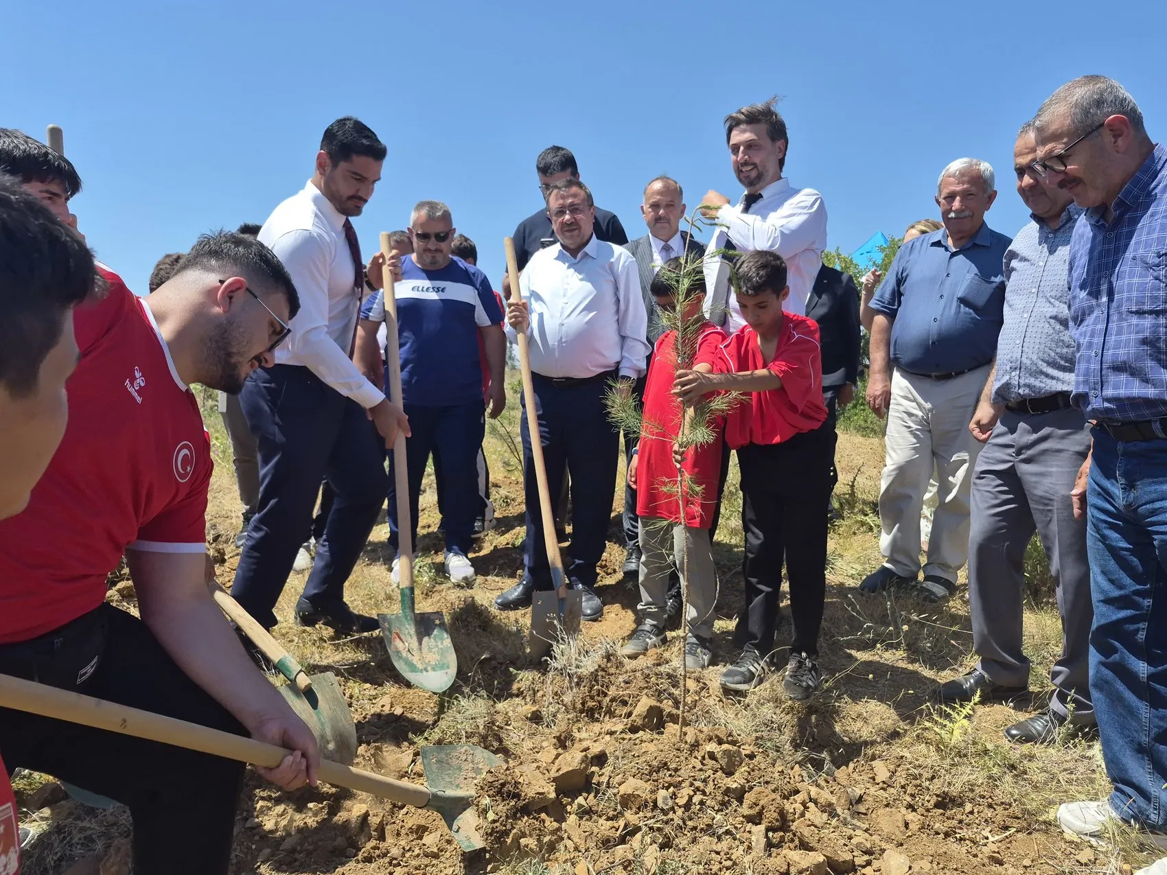 Güreşçiler Malatya’da yeşil bir iz bırakıyor