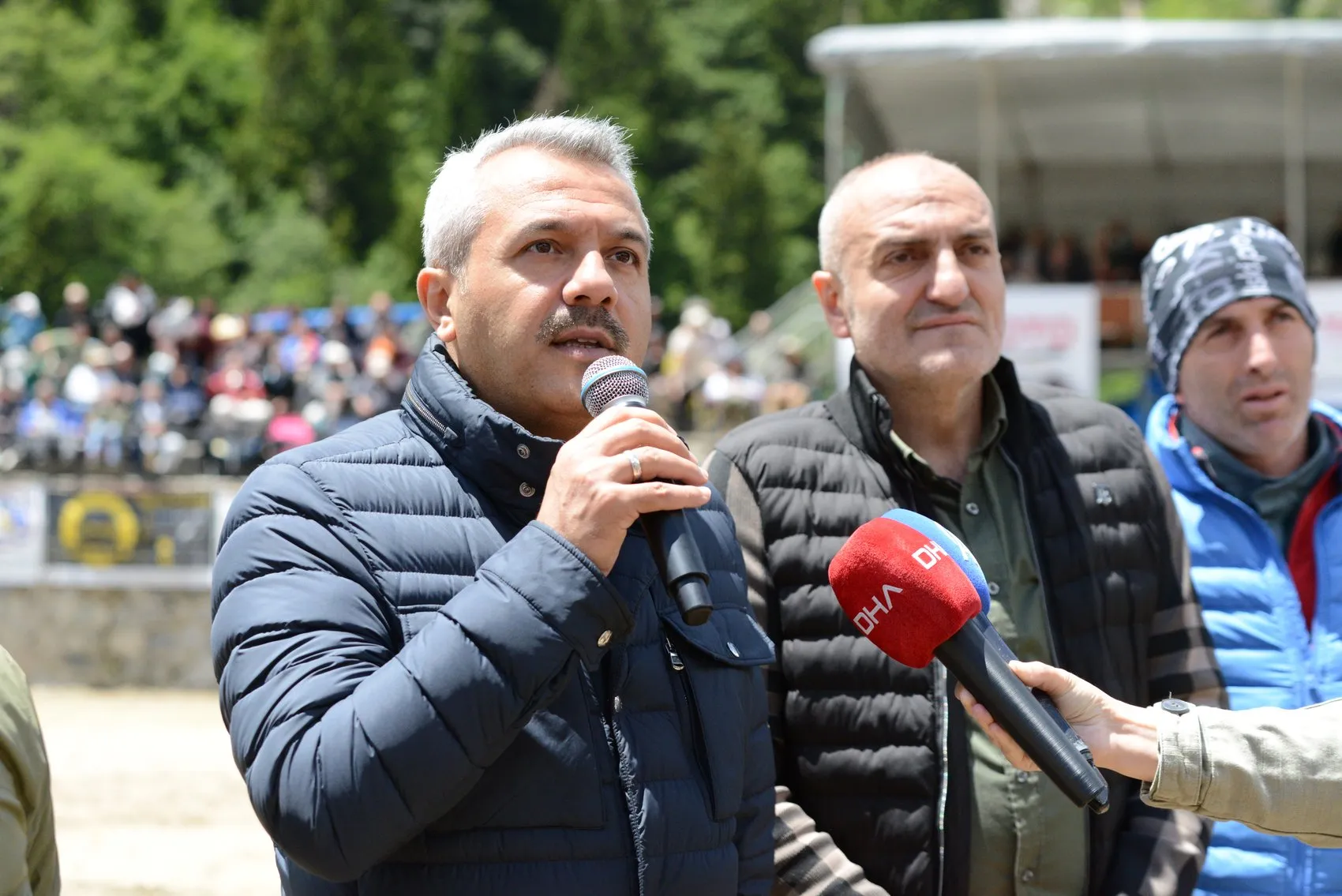 Ayder Yaylası’nda boğalar arenaya çıktı