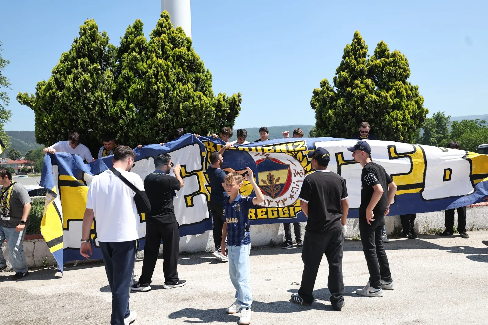 Fenerbahçe yeni sezon hazırlıkları için Düzceye ulaştı
