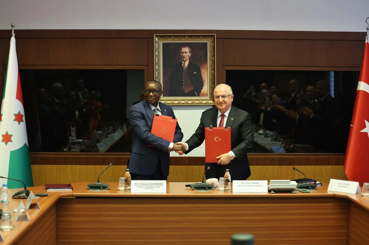 Türkiye ve Burundi arasında ilk ekonomik iş birliği adımı atıldı