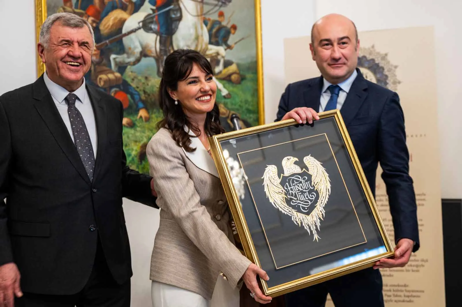 Tarihi yalıda geleneksel sanat esintisi