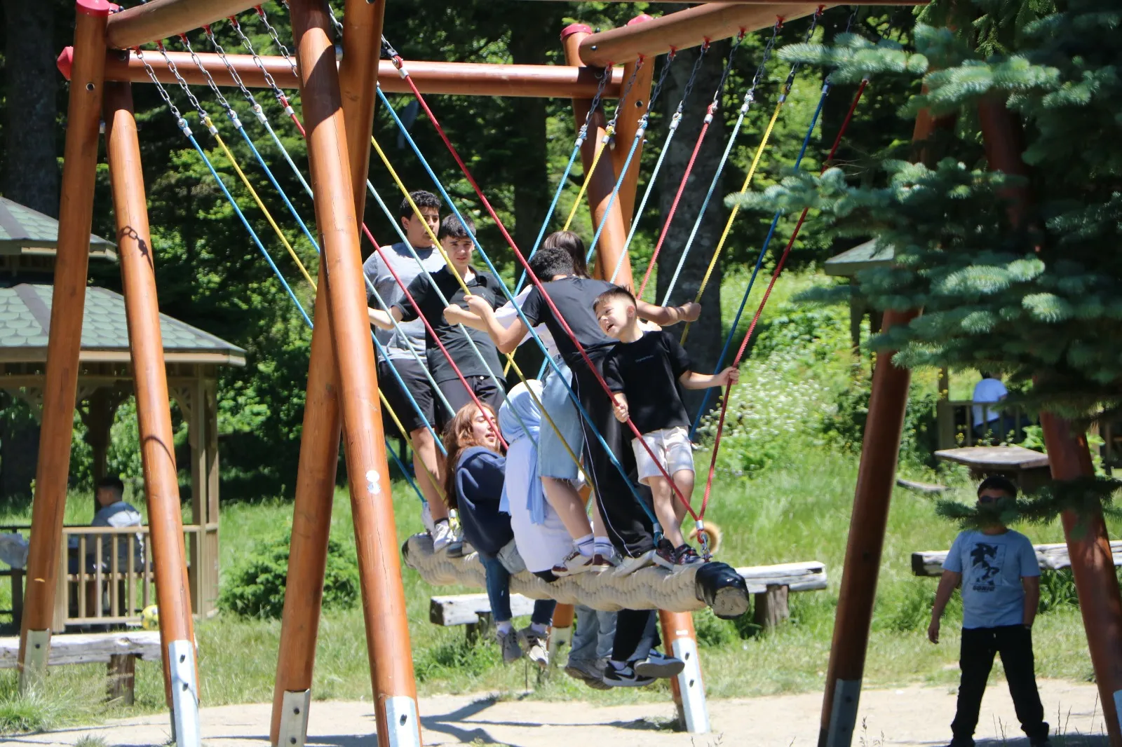 Bolu Gölcük Tabiat Parkı havadan görüntülendi