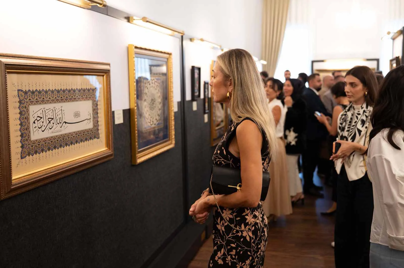 Tarihi yalıda geleneksel sanat esintisi