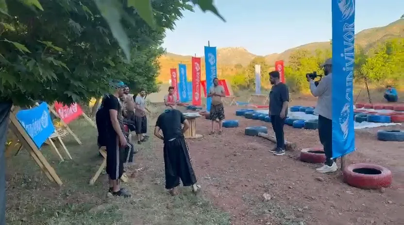 Eruh'ta zorlu parkurlar özel bireyler için kuruldu