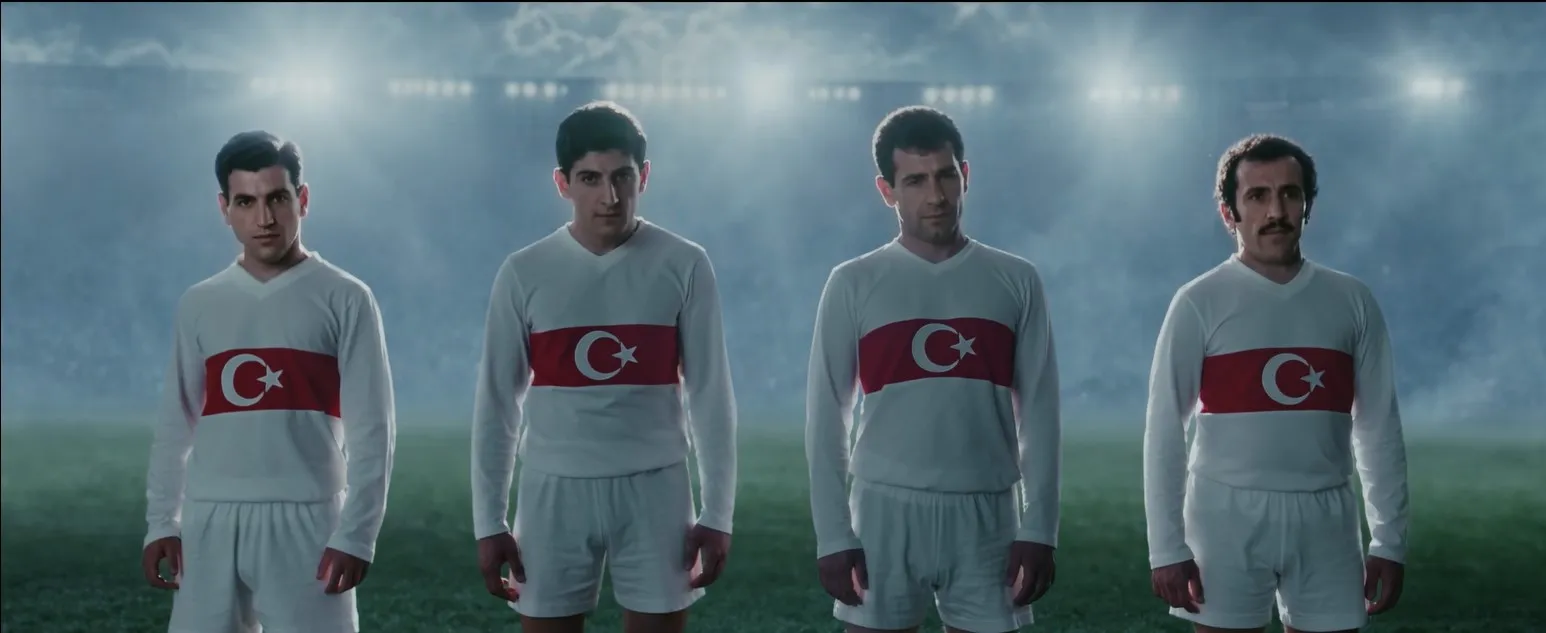 Milli Takım için gökyüzünden yeşil sahalara uzanan özel klip
