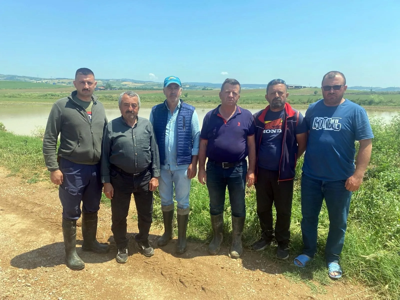 Bursa Yenişehir'de dolu ve sağanak tarımı vurdu