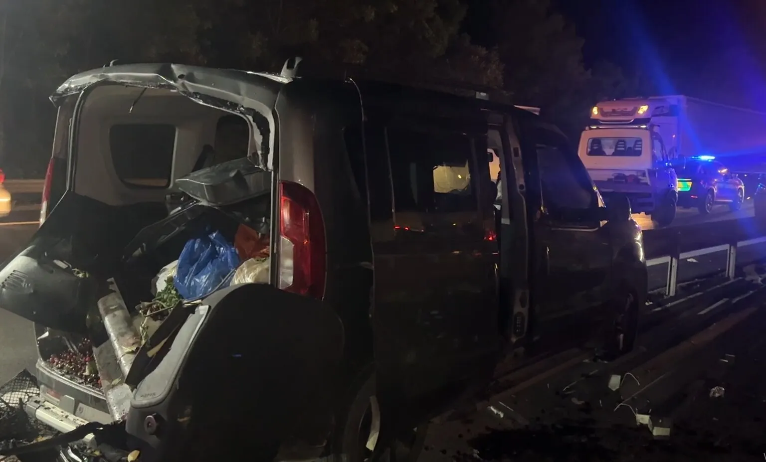 Düzce'de gece yarısı kaza Bir kişi hayatını kaybetti