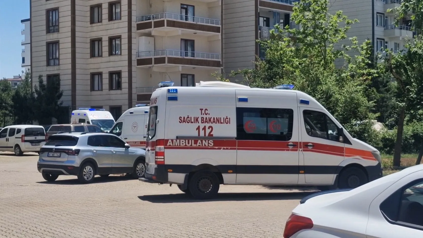Diyarbakır Bağlar'da bir evde yangın paniği yaşandı