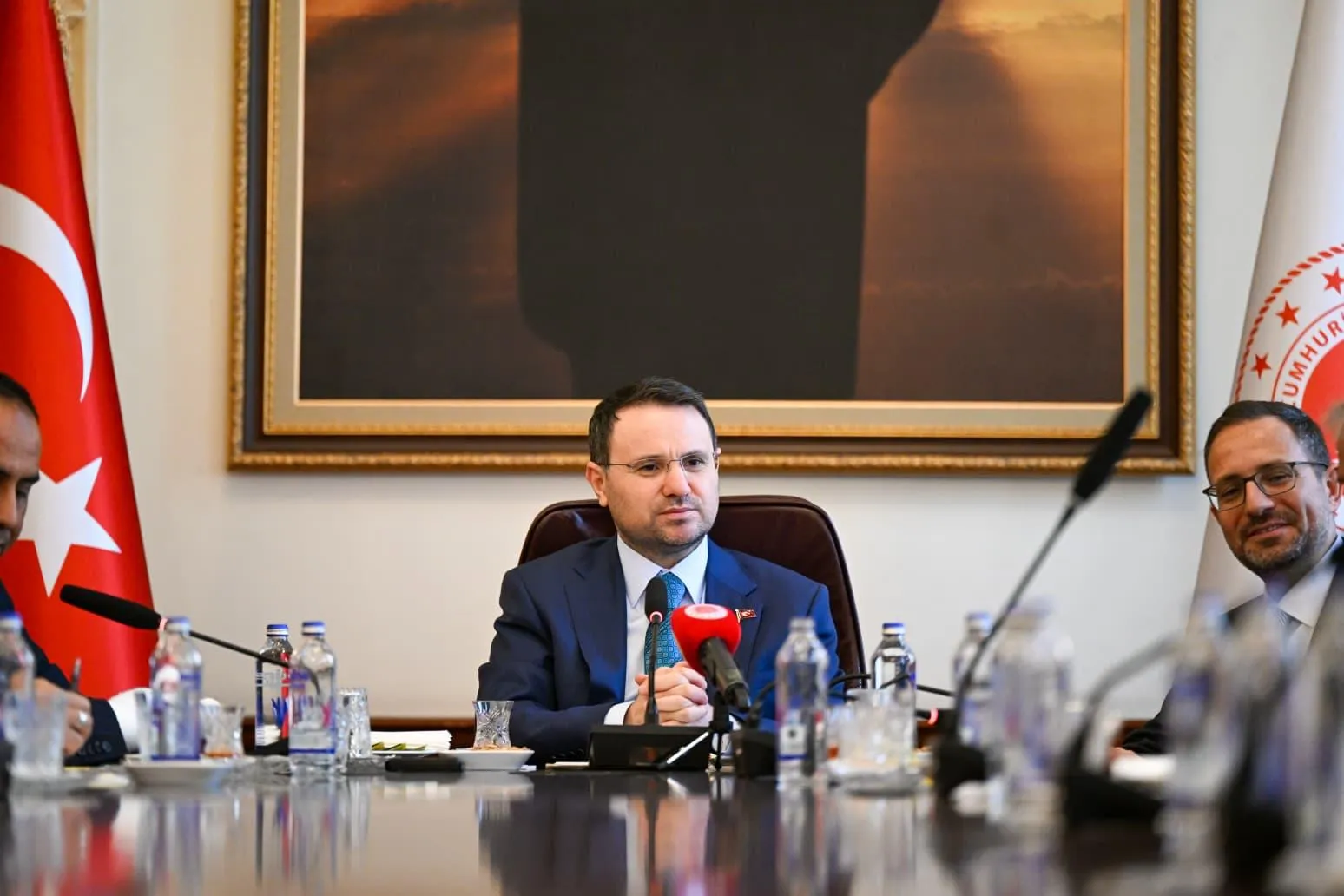 Adalet Bakanı Gürlek muhtarlarla yargıdaki tıkanıklıkları konuştu