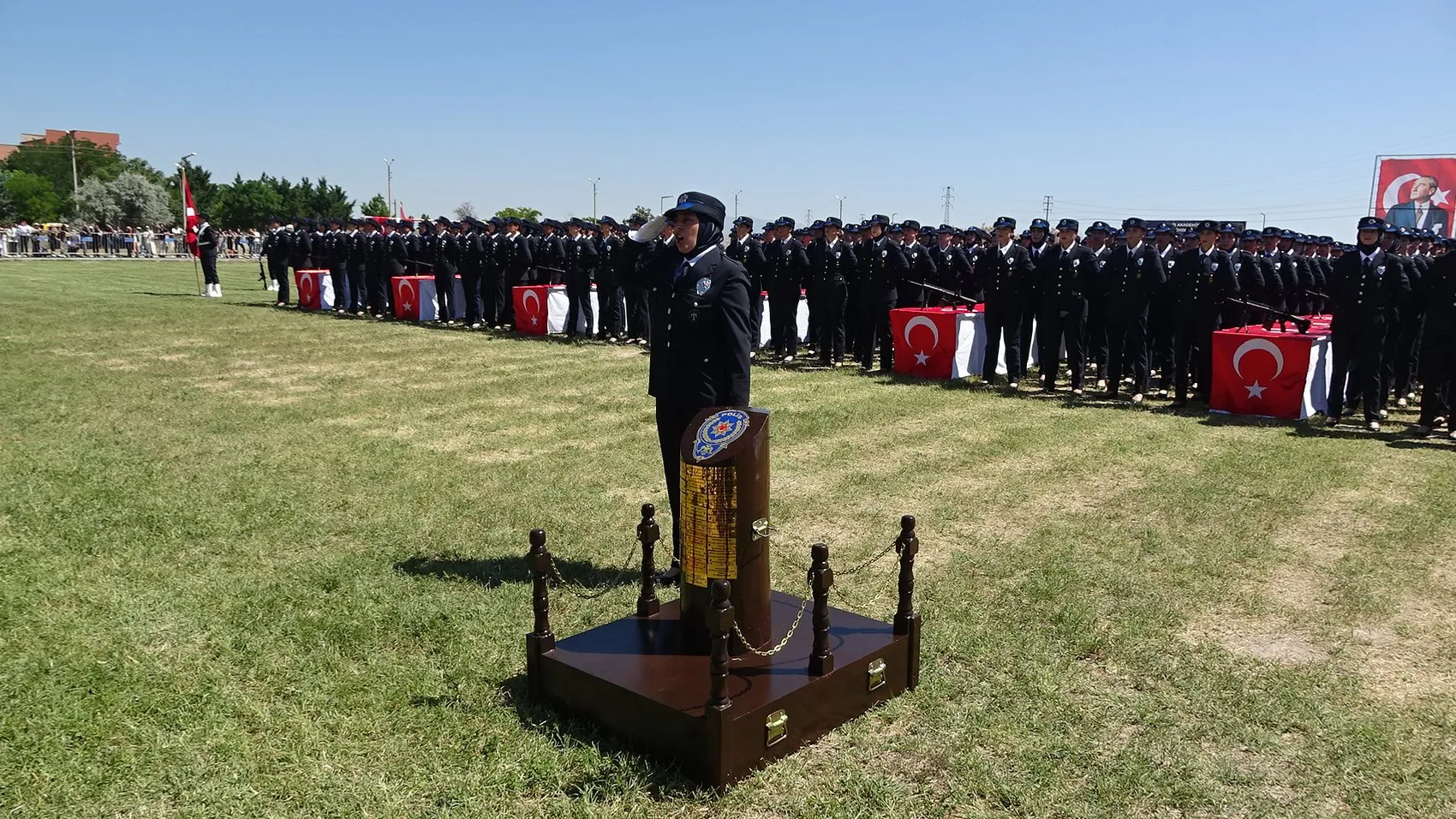 Aksaray’da 485 kadın polis adayı göreve hazır