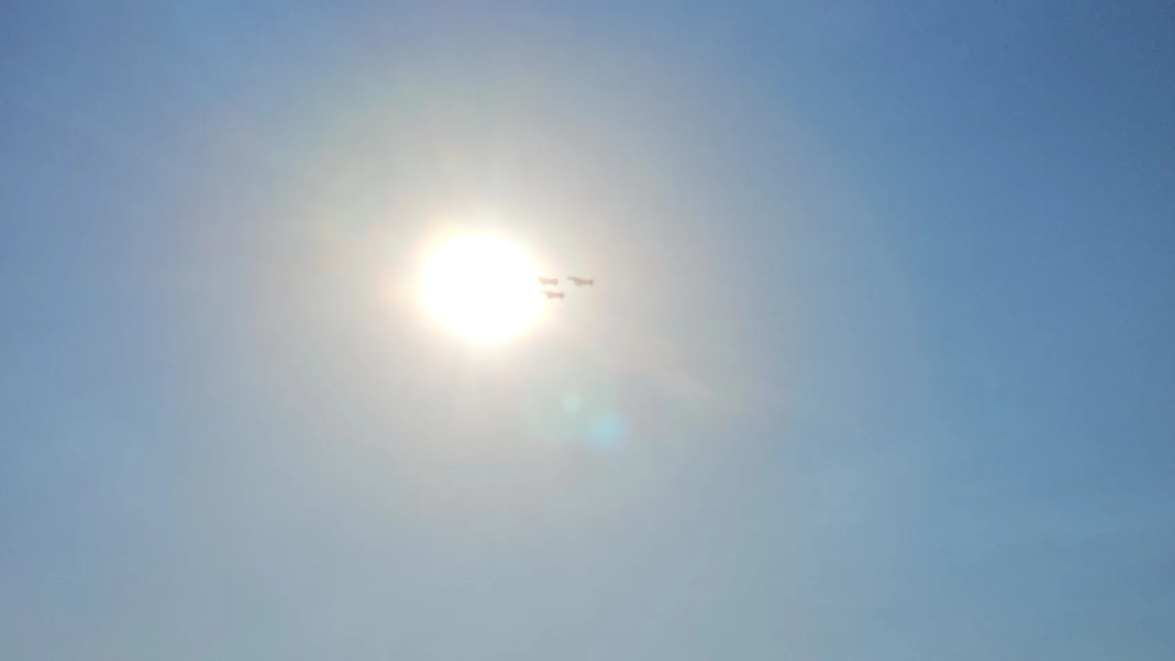 Zonguldak semalarında kutlama uçuşu