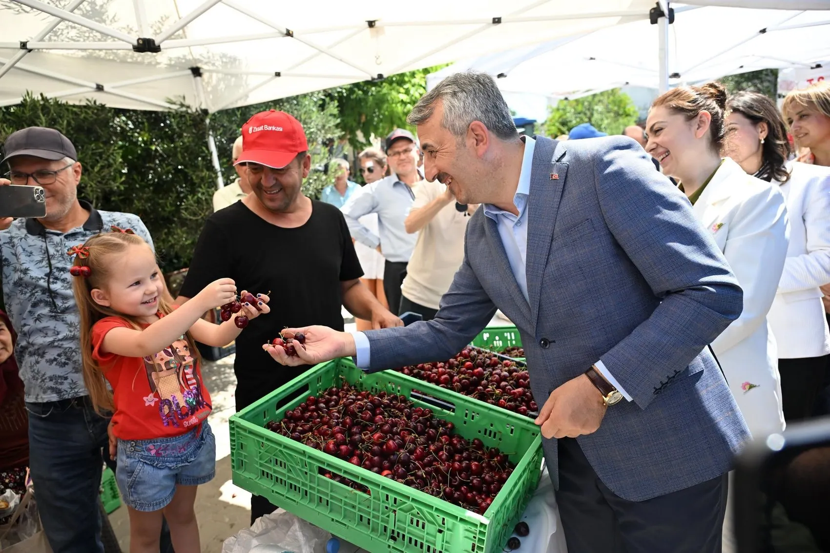 Edirne’nin altın kirazında hasat zamanı