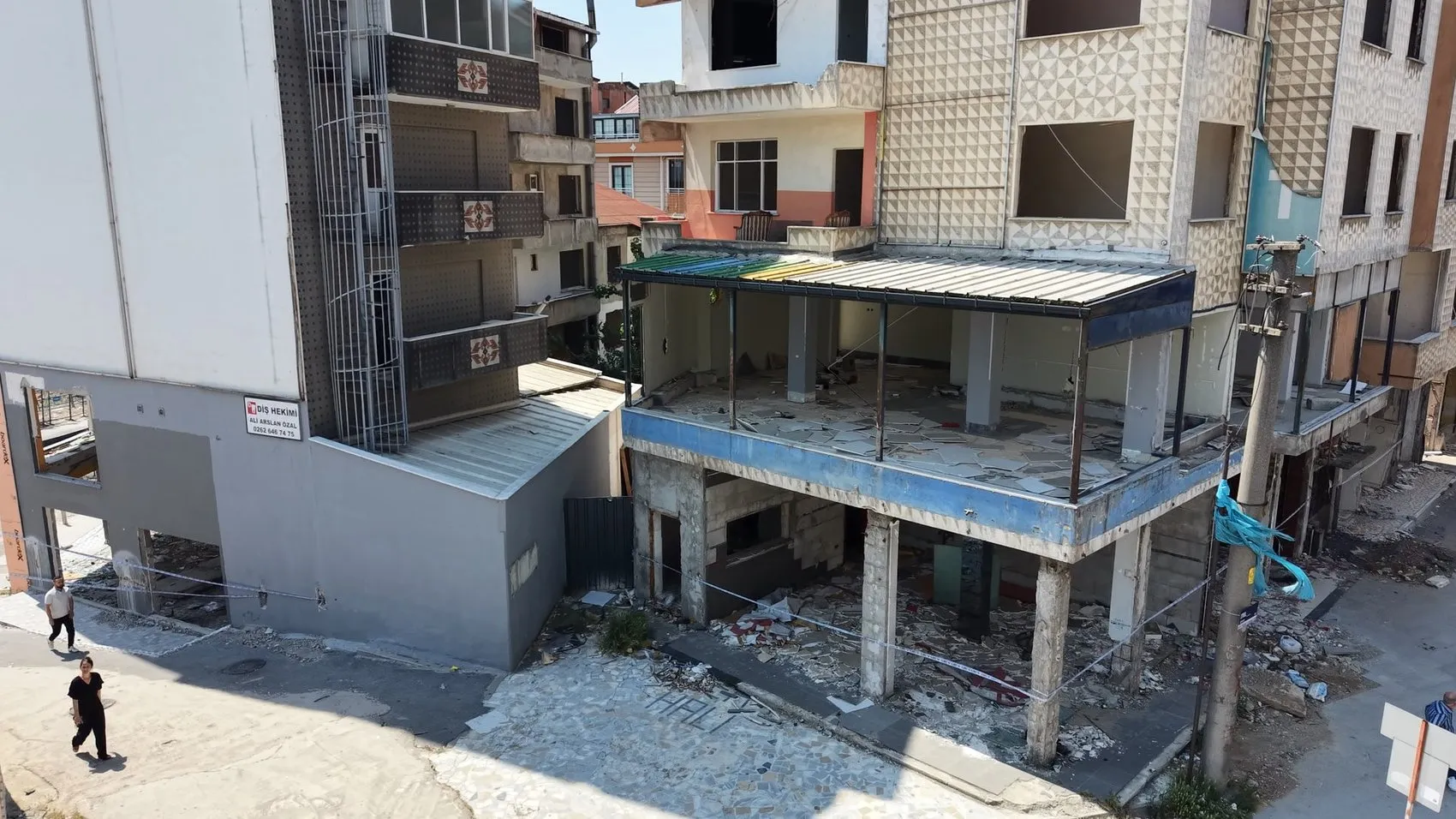 Gebze'de dört can alan o bölge yeniden yükseliyor