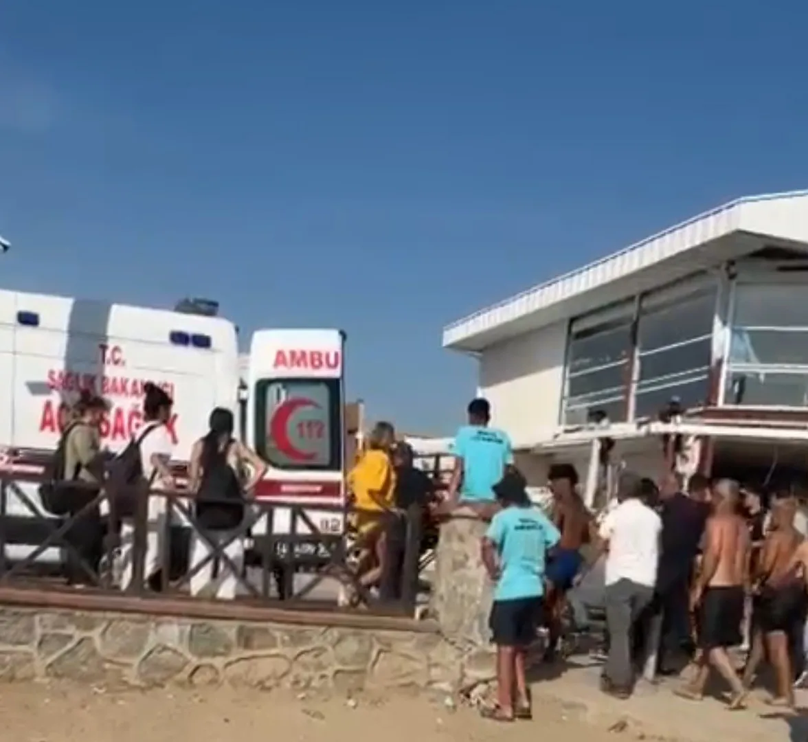 Darıca sahilinde iki kardeş denizde boğulma tehlikesi yaşadı