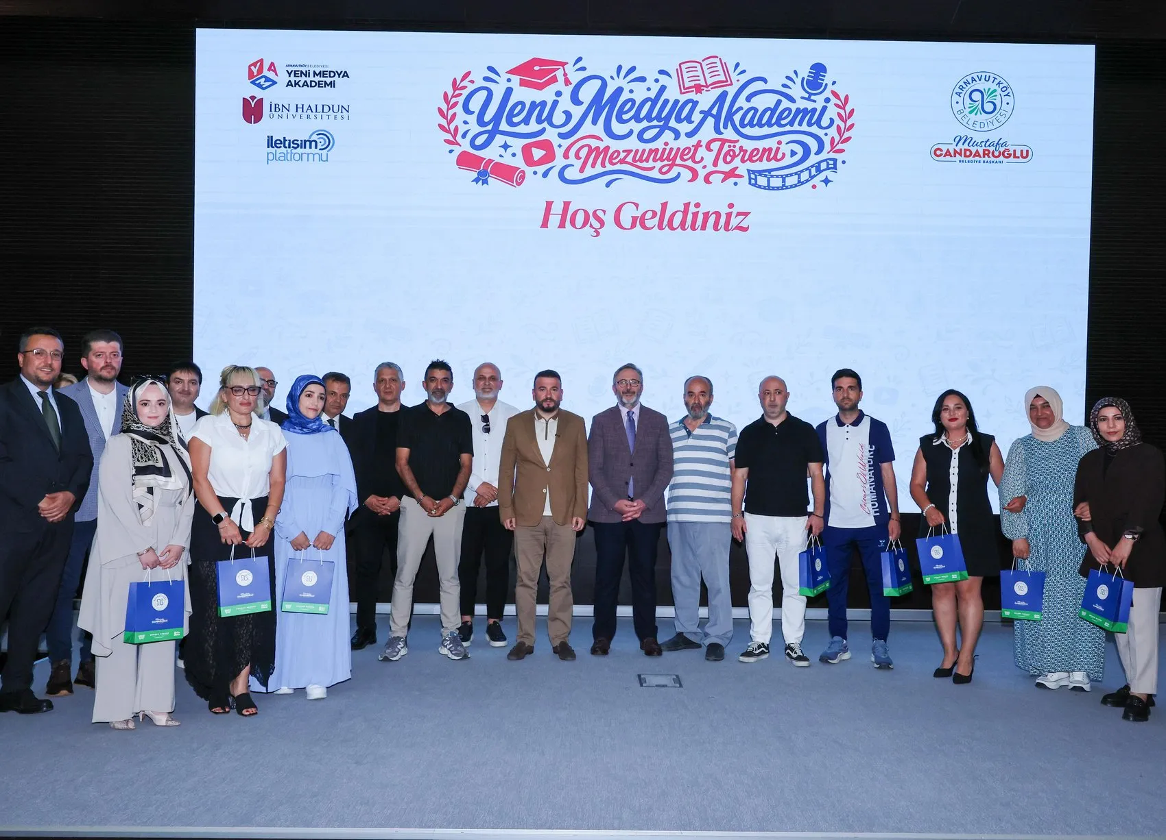 Medya dünyasına 169 yeni profesyonel katıldı
