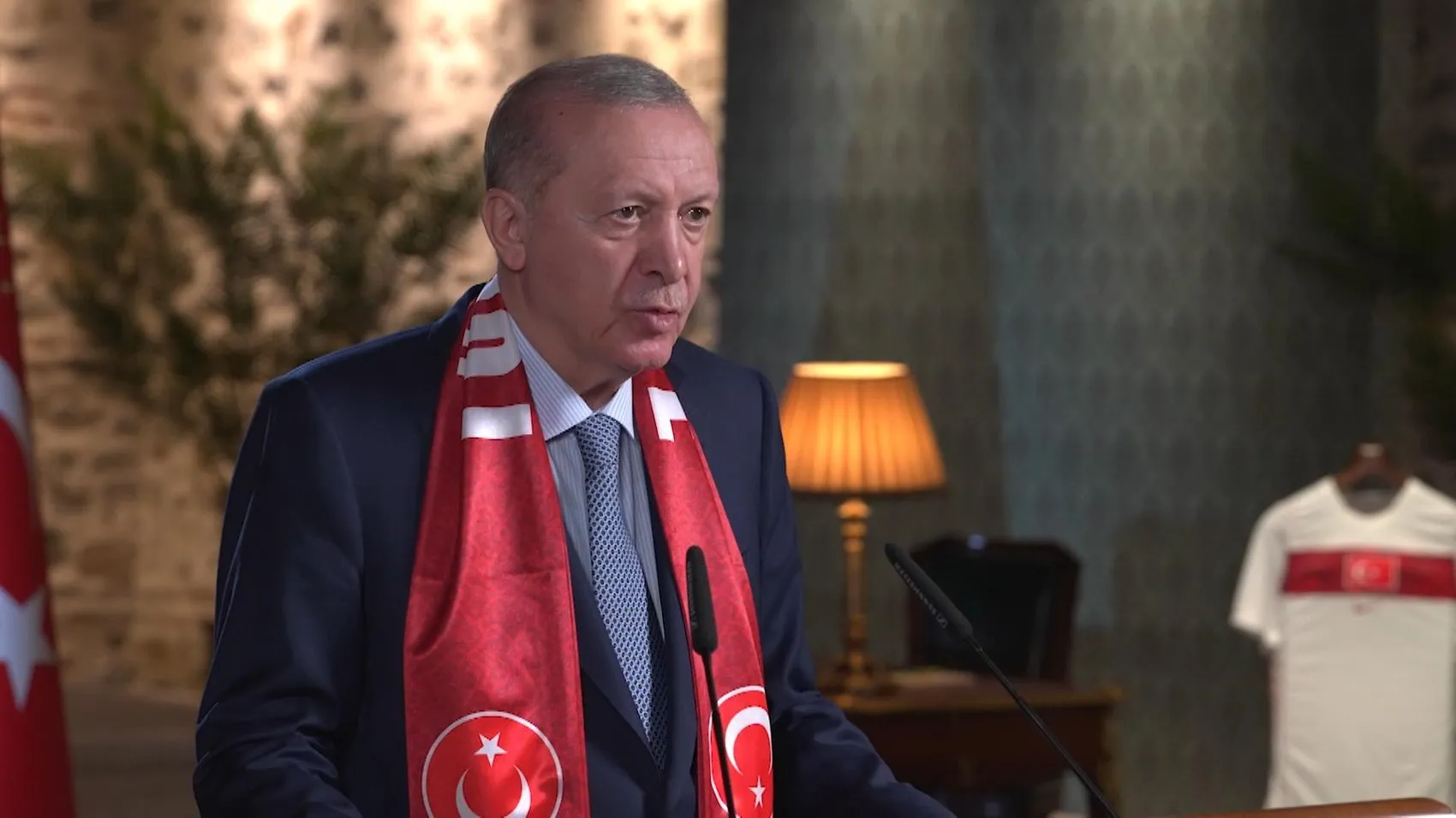 Erdoğan'dan Milli Takım'a Dünya Kupası mesajı