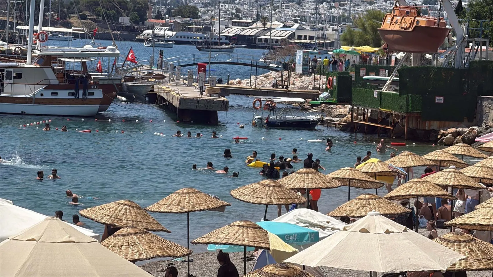 Bodrum’da yaz sezonu erken açıldı