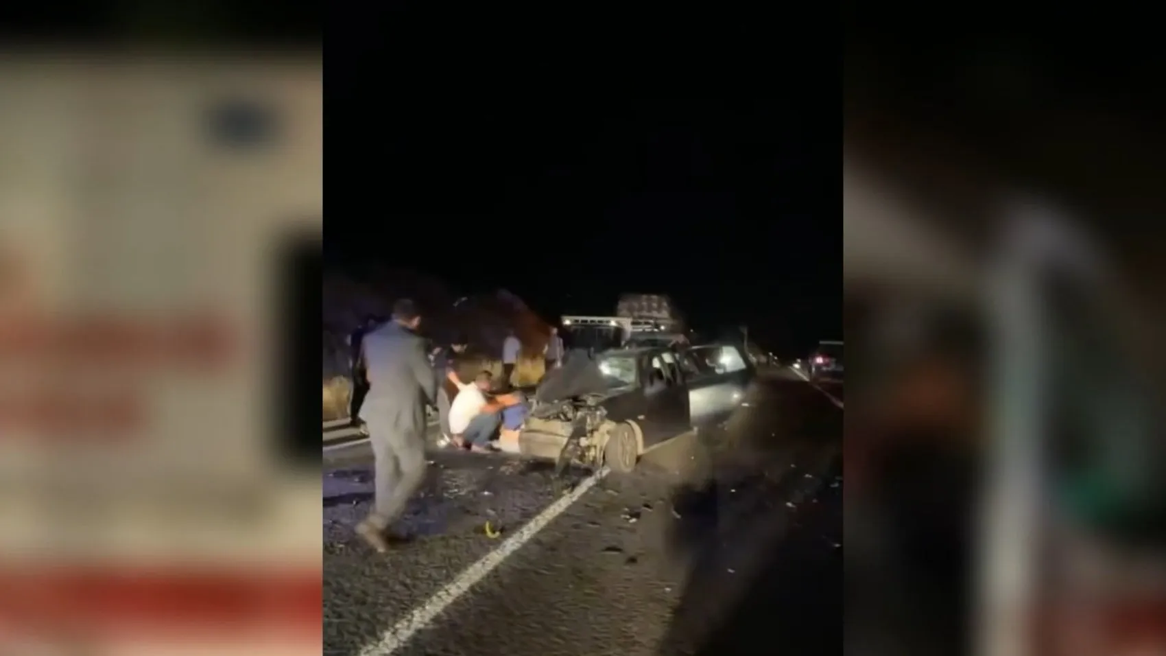 Şanlıurfa Birecik yolunda korkunç kaza 2 can kaybı