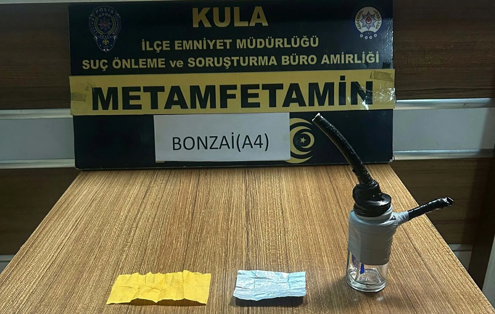Manisa Kula'da narkotik operasyonu 6 kişi cezaevine gönderildi
