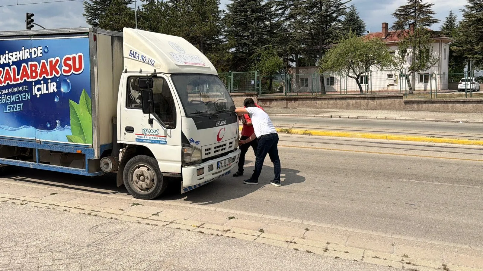 Eskişehir'de dokuz yaşındaki çocuğa kamyon çarptı