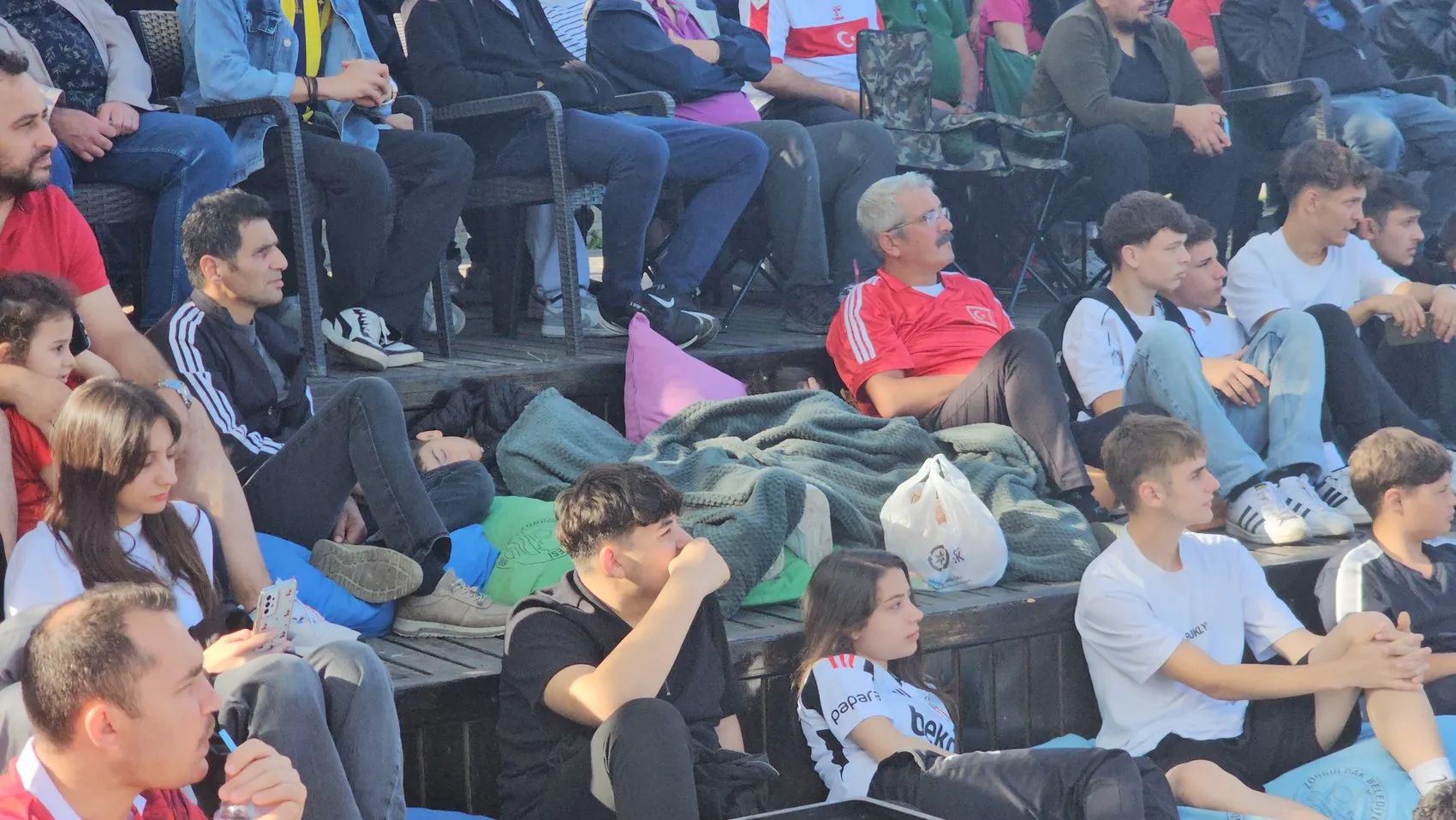 Zonguldak Limanı'nda milli maç heyecanı hüsranla bitti