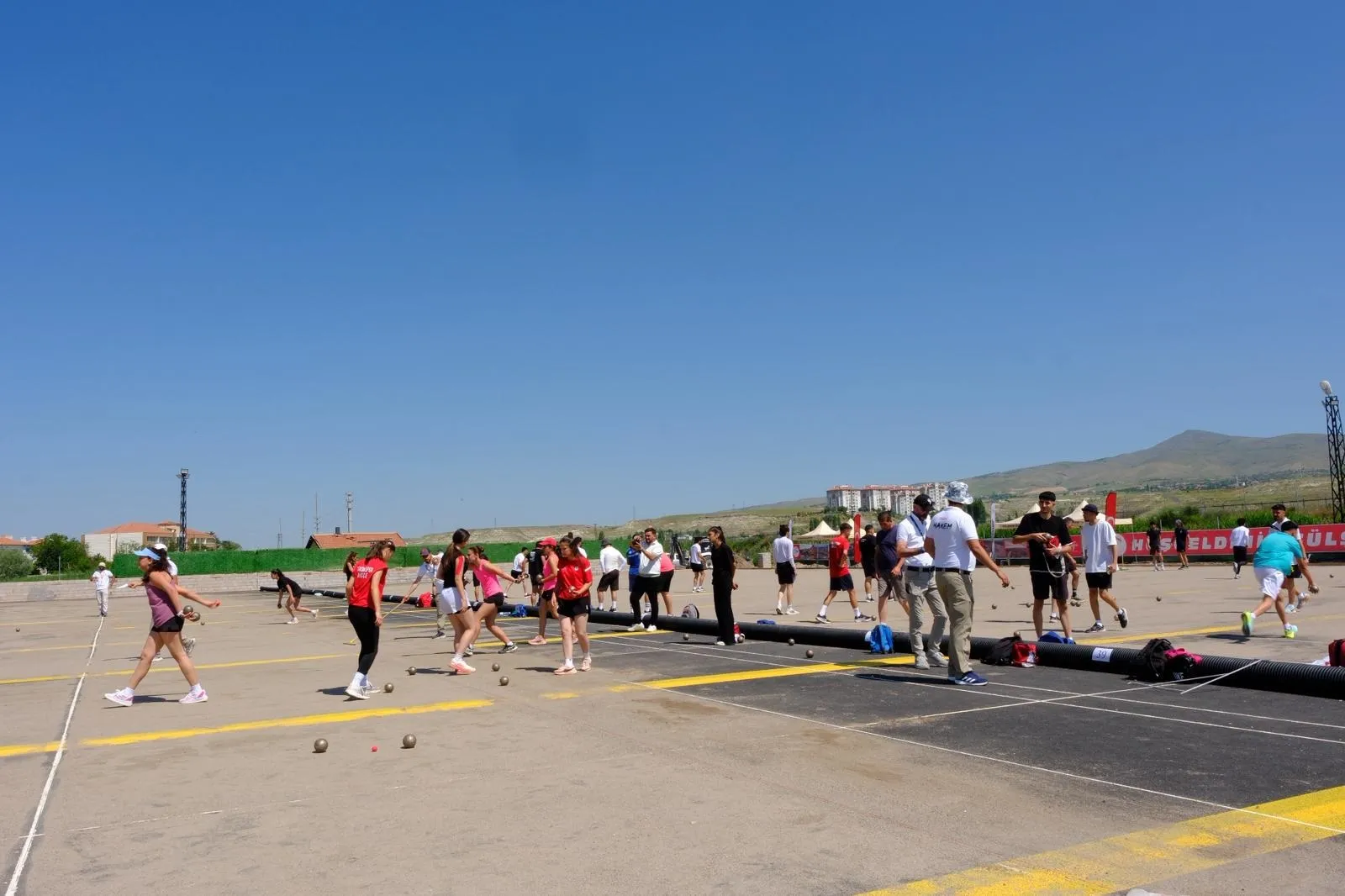 Nevşehir 350 sporcunun katıldığı büyük bocce şampiyonasına ev sahipliği yapıyor