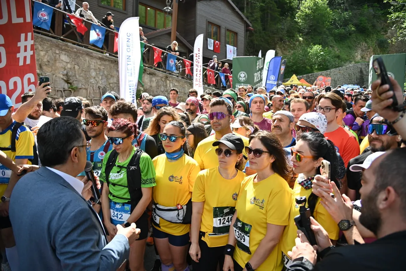 Sümela’nın gölgesinde 647 sporcu nefes kesti