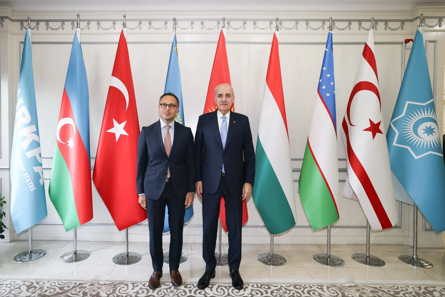 Numan Kurtulmuş Bakü’de Türk dünyası birliği için temaslarda bulundu
