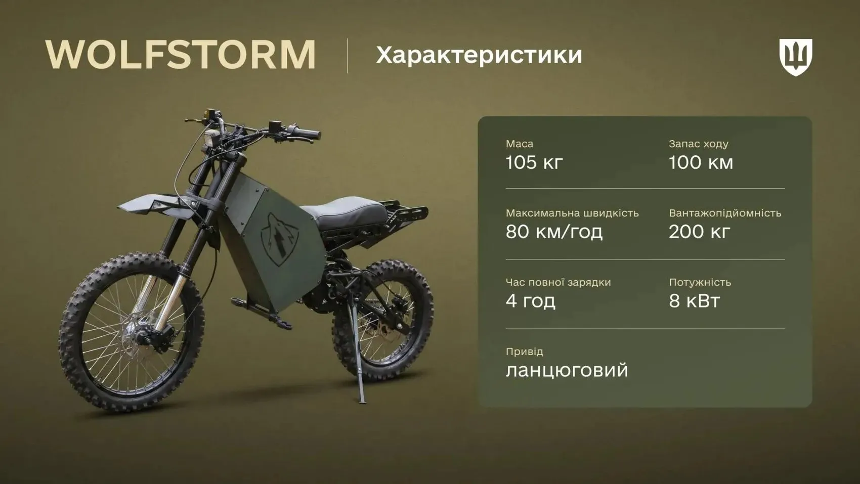 Ukrayna ordusu yeni elektrikli motosikleti resmen envantere aldı