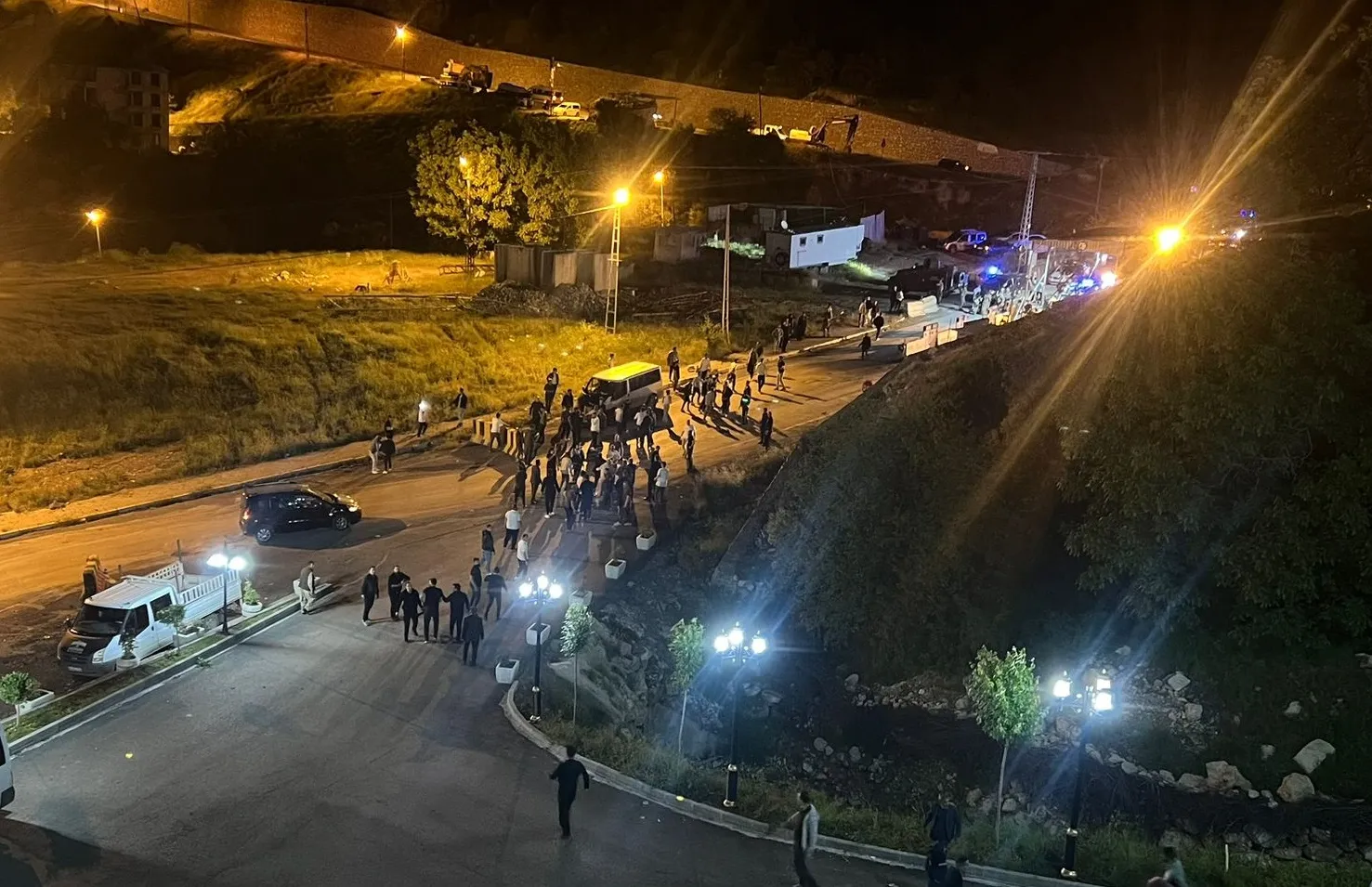 Çukurca’da düğün eğlencesi hastanede bitti