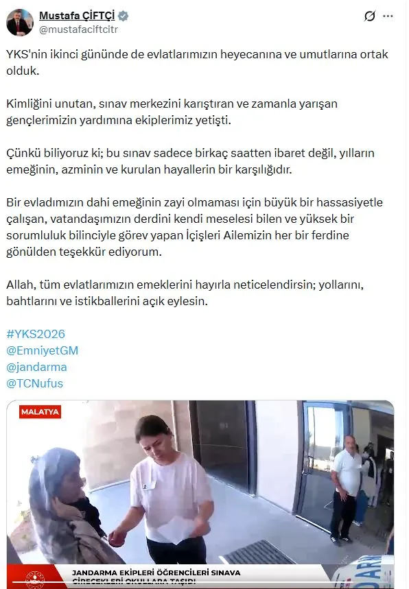 Sınav sabahı kimliğini unutan 3 binden fazla öğrenciye nüfus müdürlükleri yetişti