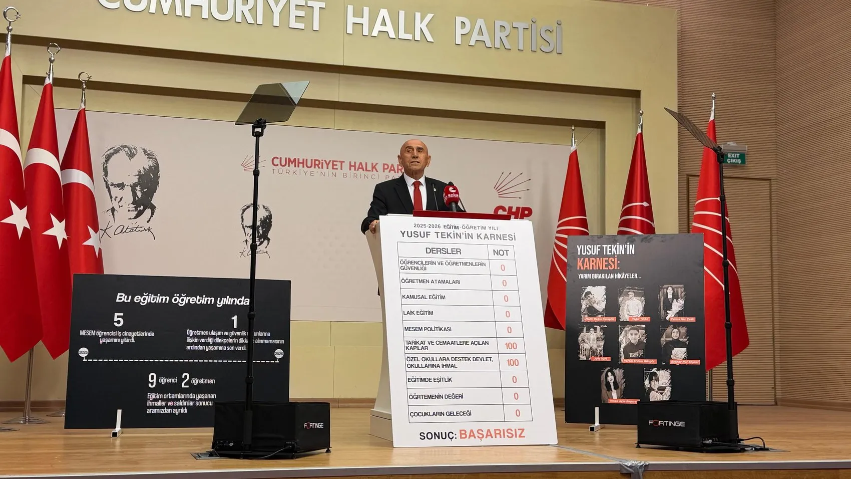 CHP eğitim sistemini cemaat ve piyasa etkisinden kurtarmayı hedefliyor