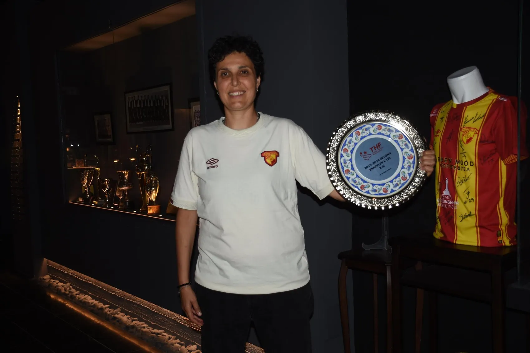 Göztepe'nin emaneti artık Gonca Nahçıvanlı'ya emanet